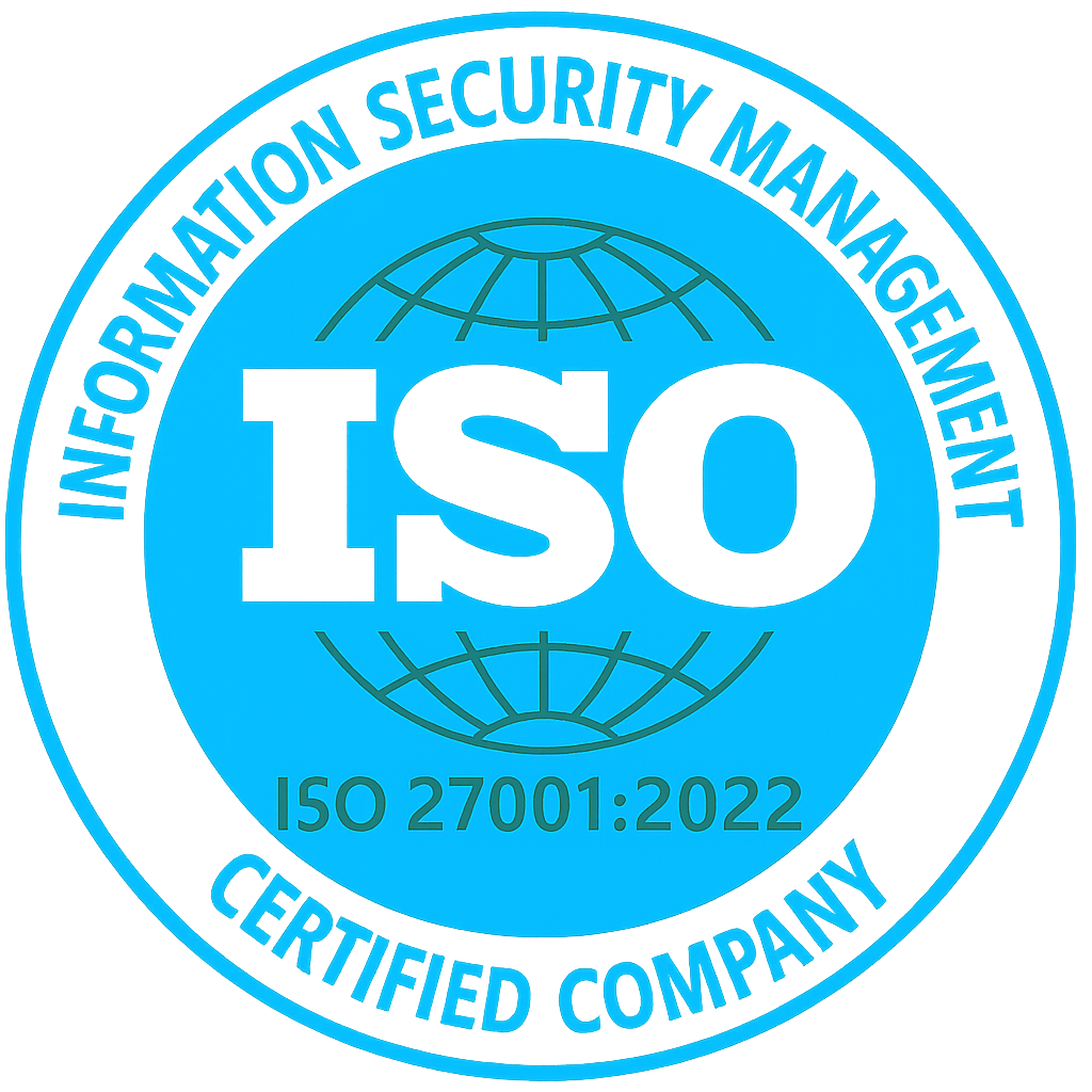 ISO/IEC 27001:2022 Certified